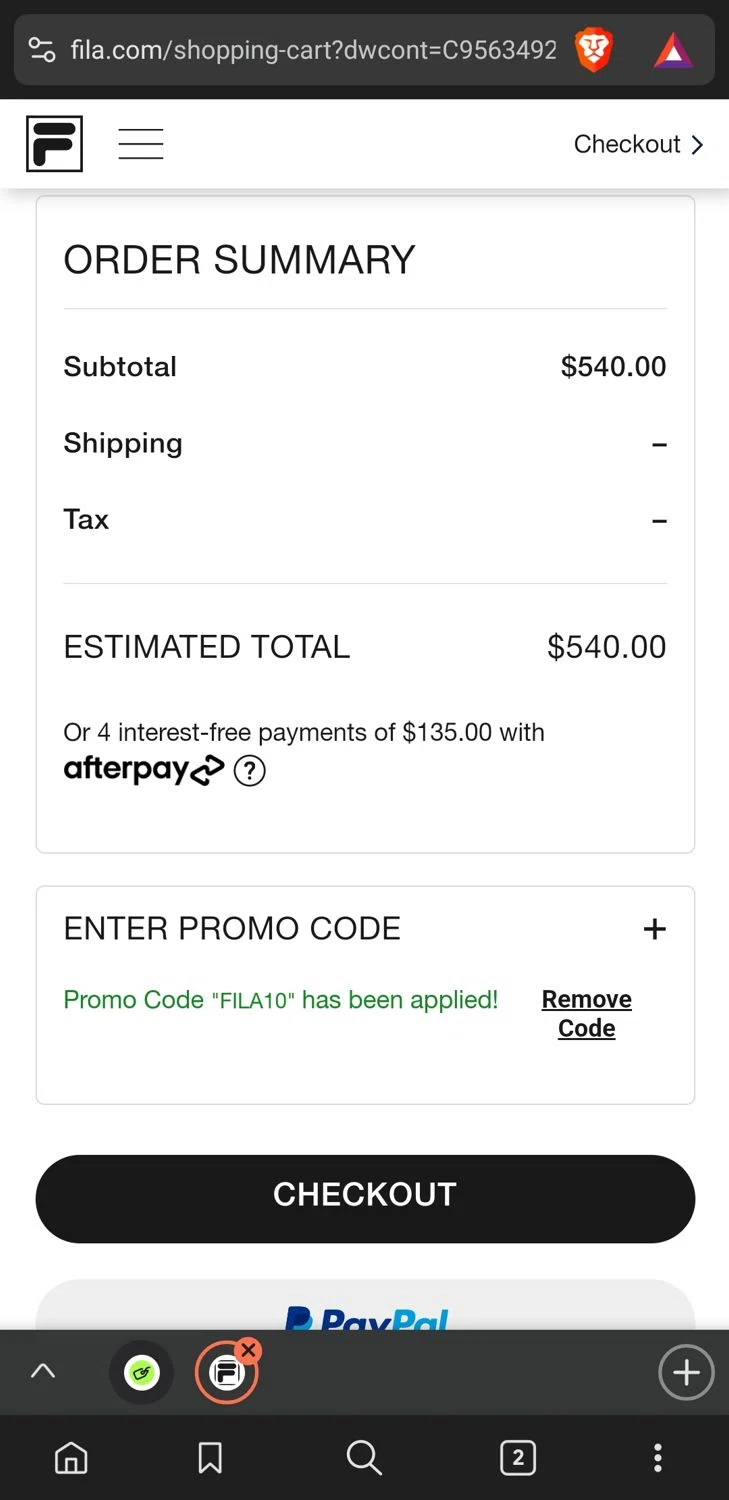 Fila Promo Codes 8 Verified 20 Off Sitewide Feb 2025