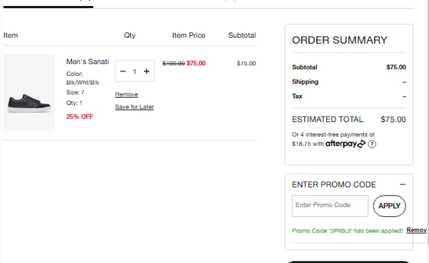 Fila free shipping code discount