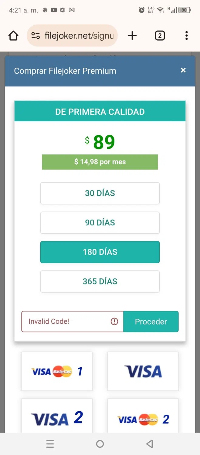 FileJoker promo code screenshot showing code SAVE20 applied at FileJoker checkout page. Uploaded by SimplyCodes community member 220919 on Jun 26, 2025