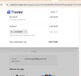 Filerev coupon verification screenshot