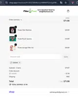 10VAMI coupon verification screenshot