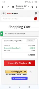 DEAL4 coupon verification screenshot