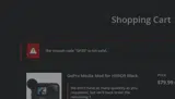 GP20 coupon verification screenshot