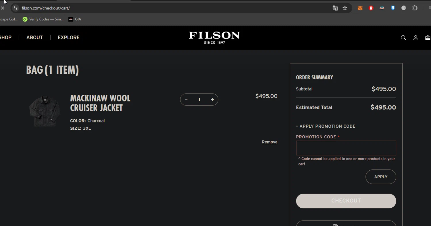 Filson Discount Codes 10 Off September 2024
