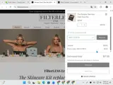 FilterLESS Era coupon verification screenshot