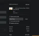 FilterLESS Era coupon verification screenshot
