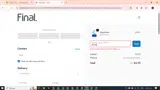 BESTIE coupon verification screenshot