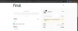 BOGO25 coupon verification screenshot