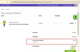 FCPRIME coupon verification screenshot