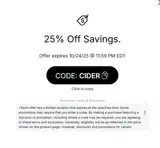 Findlay Oilers coupon verification screenshot