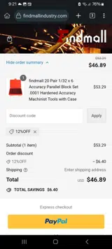 12%OFF coupon verification screenshot