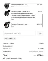 SAVE10% coupon verification screenshot