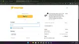 WELCOME10 coupon verification screenshot