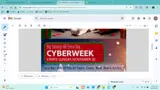 CYBERWEEK coupon verification screenshot