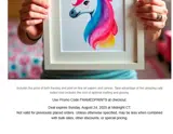 FRAMEDPRINTS coupon verification screenshot