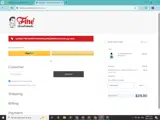 WELCOME15 coupon verification screenshot