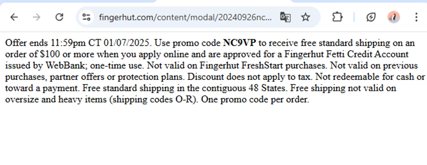 Fingerhut Promo Codes (5 Verified) Sitewide Jan 2025