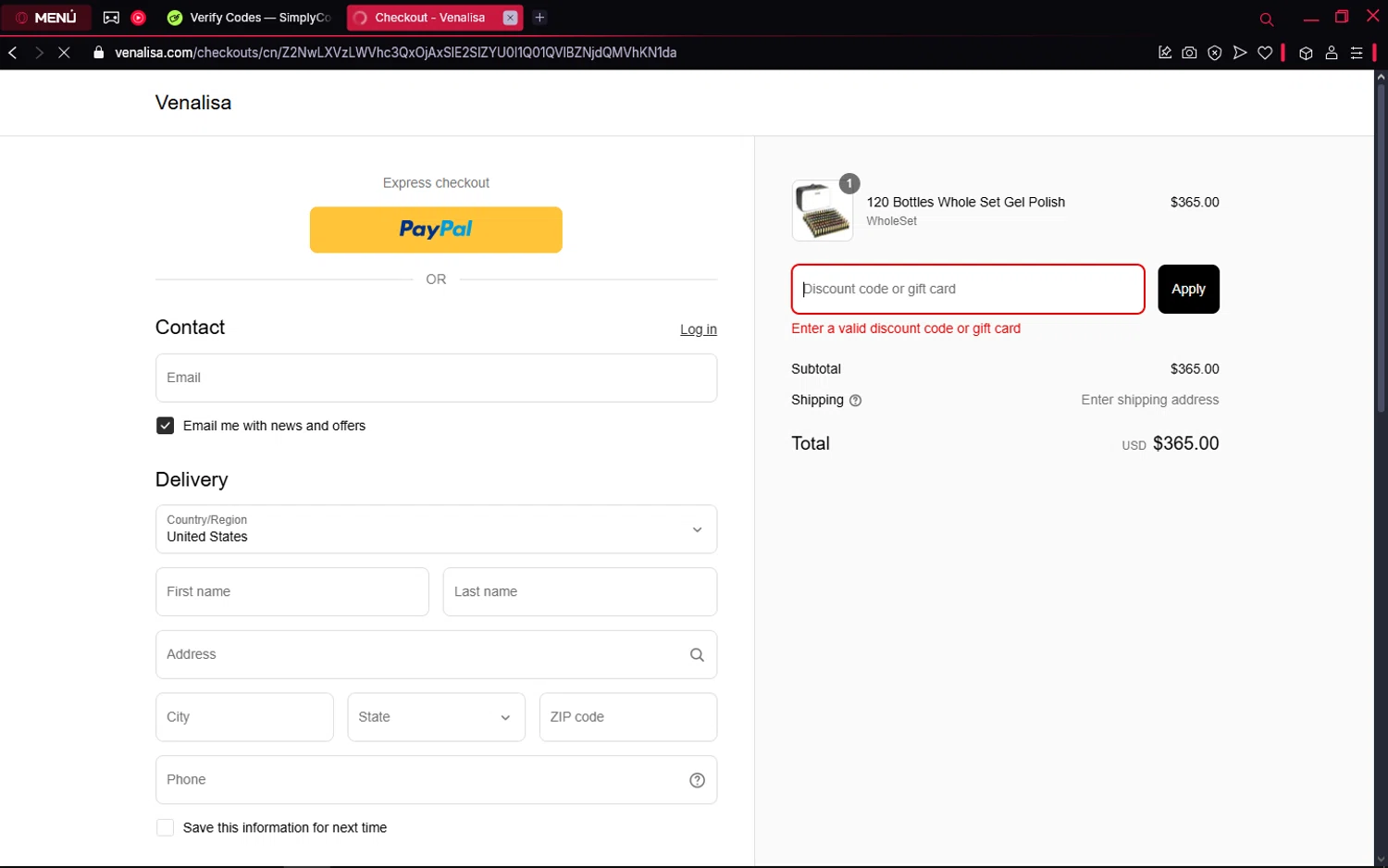 Finimize promo code screenshot showing code 50%off applied at Finimize checkout page. Uploaded by SimplyCodes community member TokenElite6436 on Mar 25, 2025