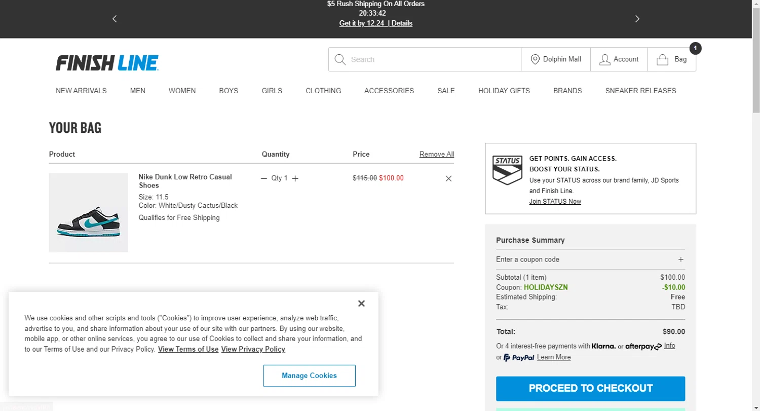 Coupons for finish line shoes hotsell