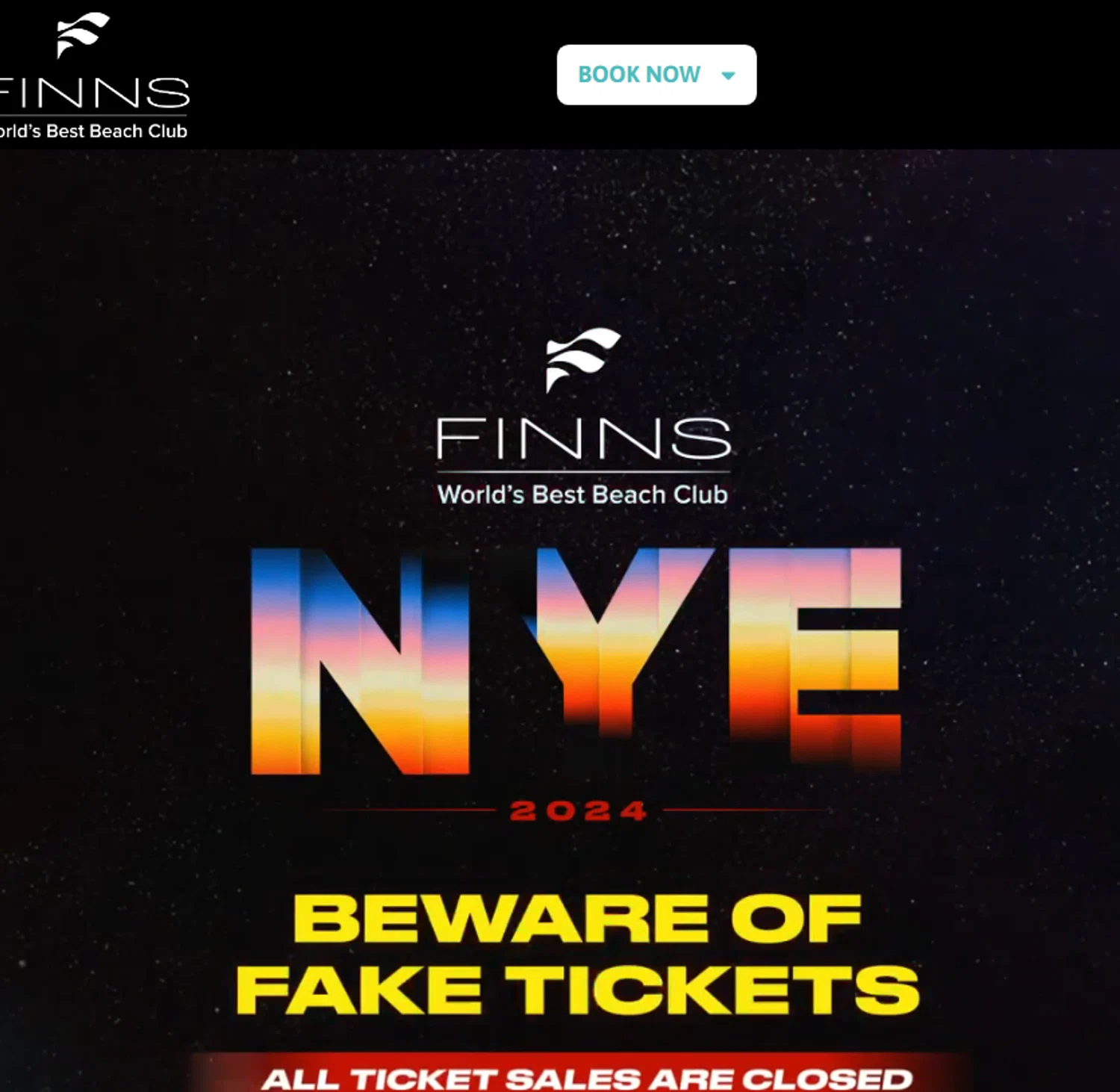 Finns Bali promo code screenshot showing code FUNATFINNS applied at Finns Bali checkout page. Uploaded by SimplyCodes community member RichterBelmont on Dec 30, 2024