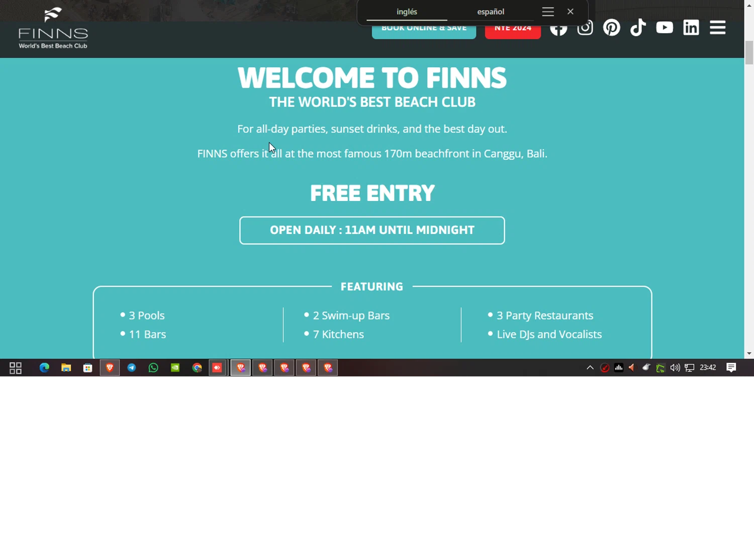 Finns Bali checkout page showing Finns Bali promo code box | Screenshot taken by SimplyCodes community member on Dec 30, 2024