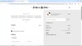 Fire & Bone coupon verification screenshot