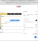 WELCOME10 coupon verification screenshot