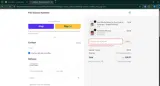 ROS coupon verification screenshot