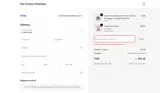 ACF coupon verification screenshot