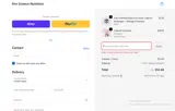PLF coupon verification screenshot