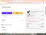 JVF coupon verification screenshot