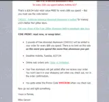 9MICRON coupon verification screenshot