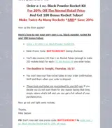 BOTTLEROCKET coupon verification screenshot