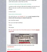 2FREENITRATE coupon verification screenshot