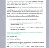 2XTHERMITE coupon verification screenshot