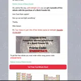 2FREENITRATE coupon verification screenshot