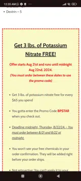 BPSTAR coupon verification screenshot