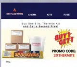 2XTHERMITE coupon verification screenshot