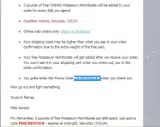 PERCRESTOCK coupon verification screenshot