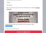 2FREENITRATE coupon verification screenshot