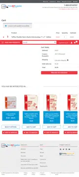 FIRSTAID15 coupon verification screenshot