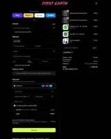 First Earth coupon verification screenshot