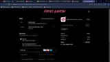 First Earth coupon verification screenshot