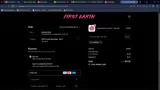 First Earth coupon verification screenshot