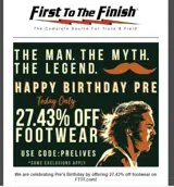 prelives coupon verification screenshot