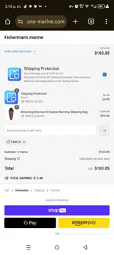 FMS10 coupon verification screenshot