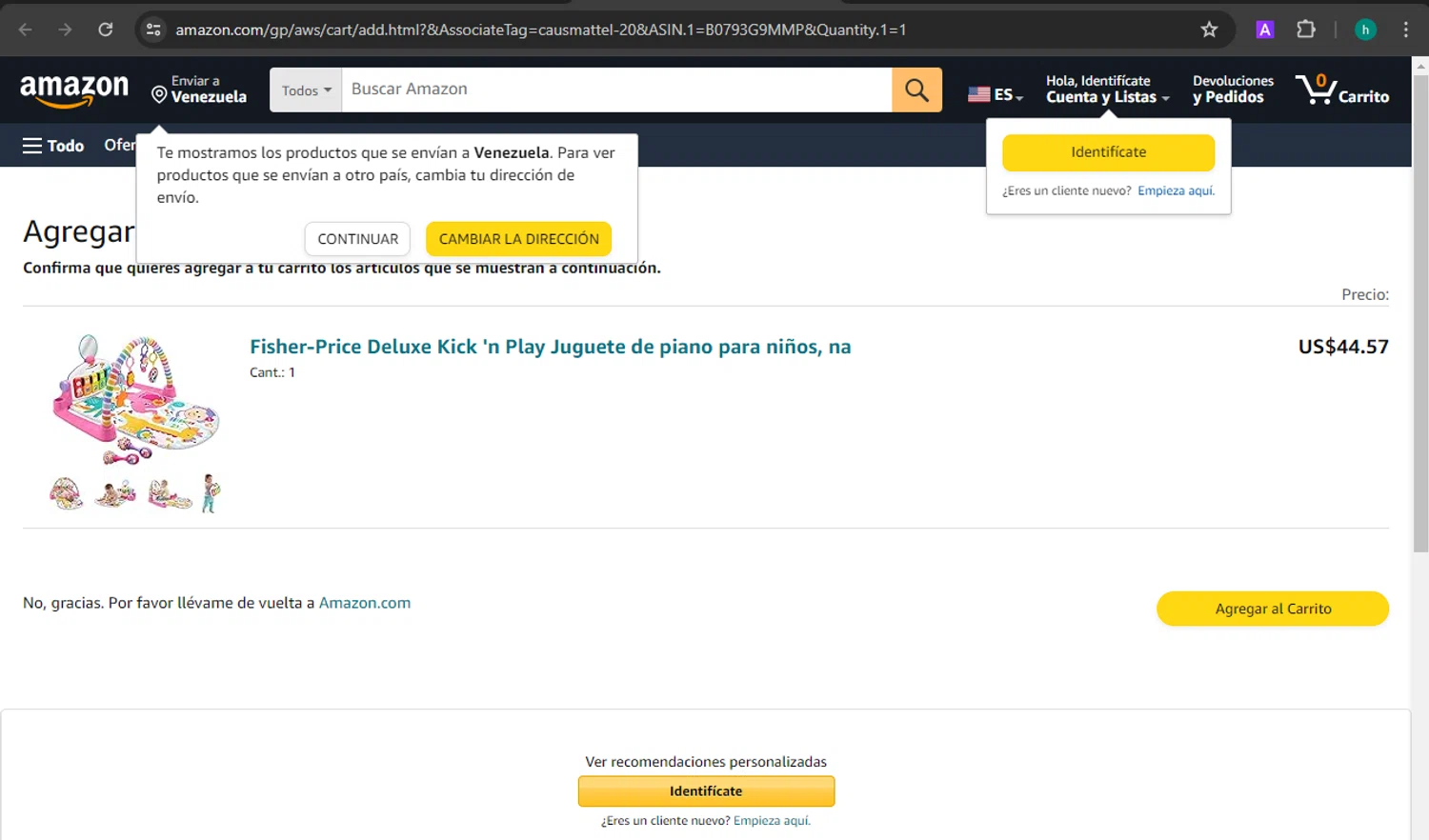 Fisher-Price checkout page showing Fisher-Price promo code box | Screenshot taken by SimplyCodes community member on May 2, 2024