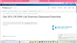 GLASS30 coupon verification screenshot