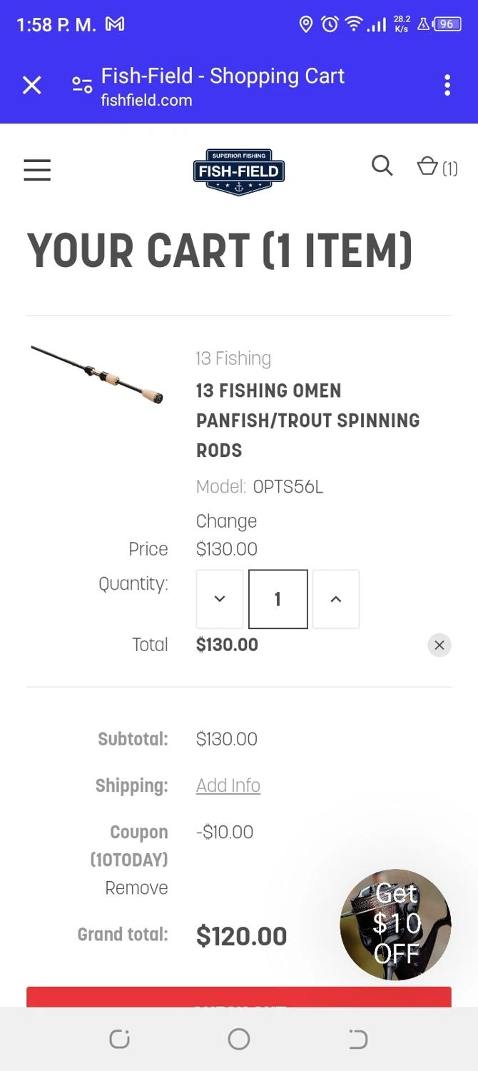how to use FISH307 coupons