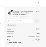 fitaos1 coupon verification screenshot